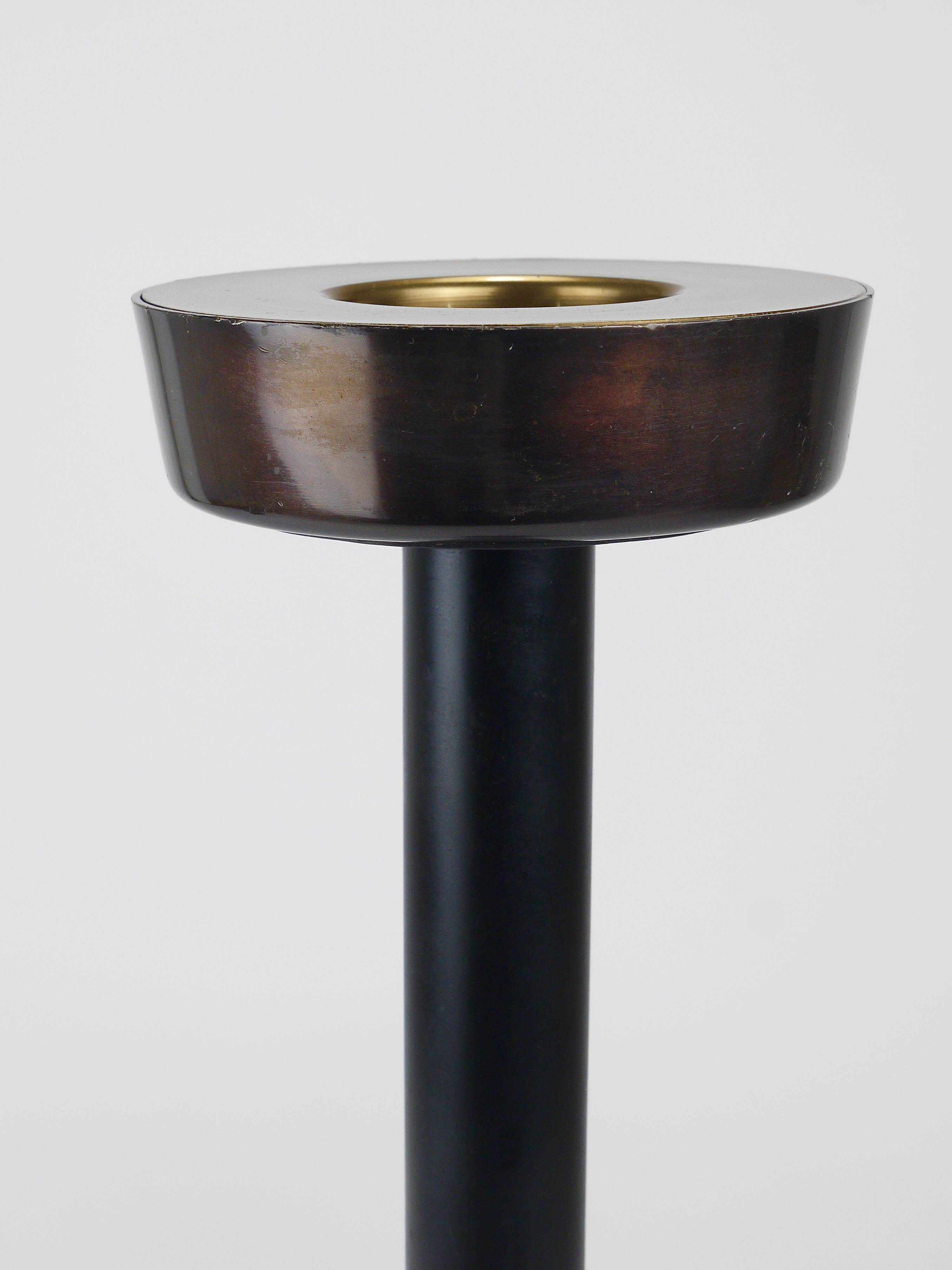Werkstätte Hagenauer Wien Standing Floor Ashtray, Smoking Stand, Austria, 1
