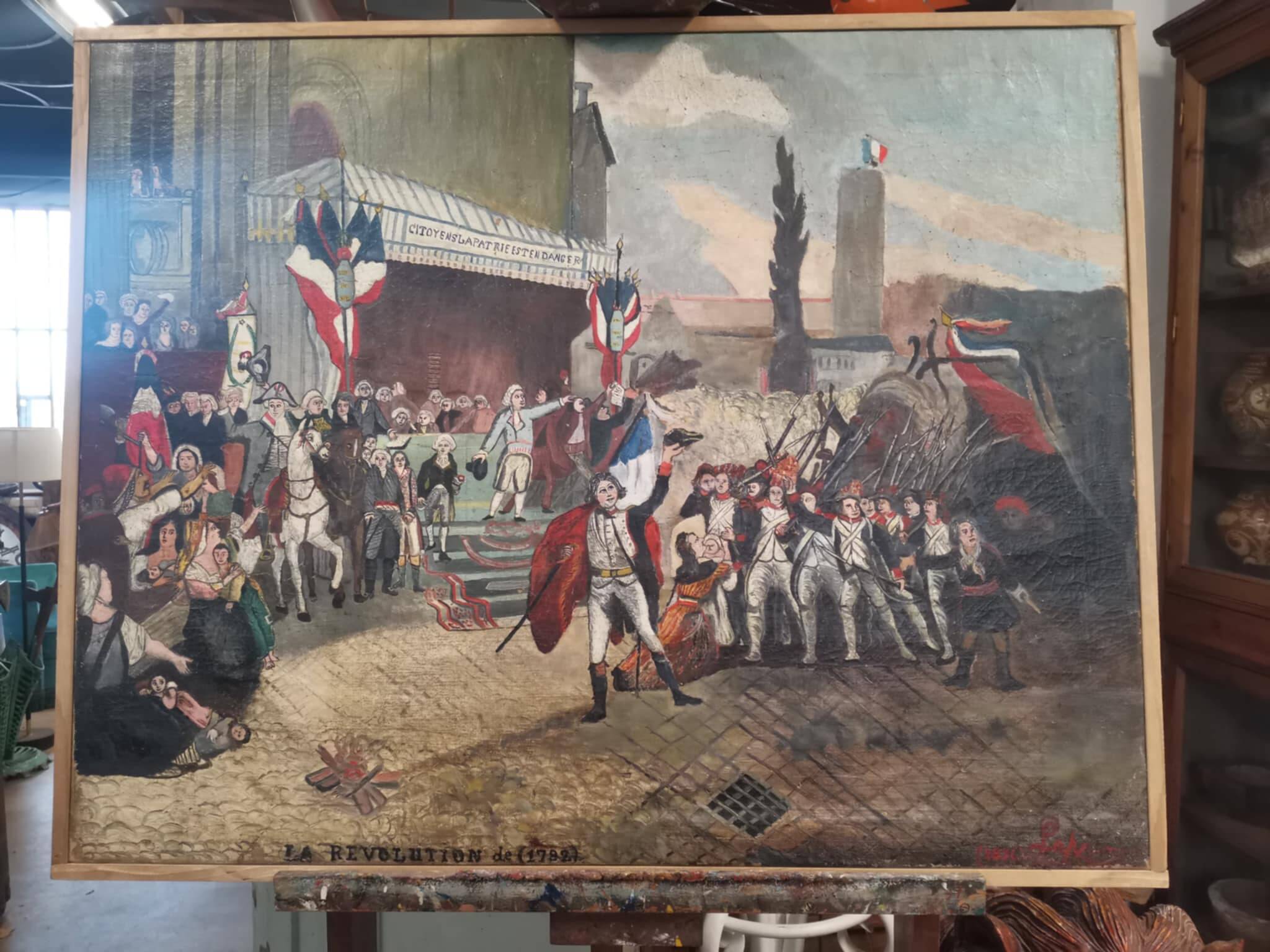 Painting of the French Revolution