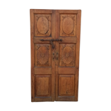Old wooden door