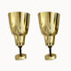 Paire d'appliques Auguste Perret en aluminium