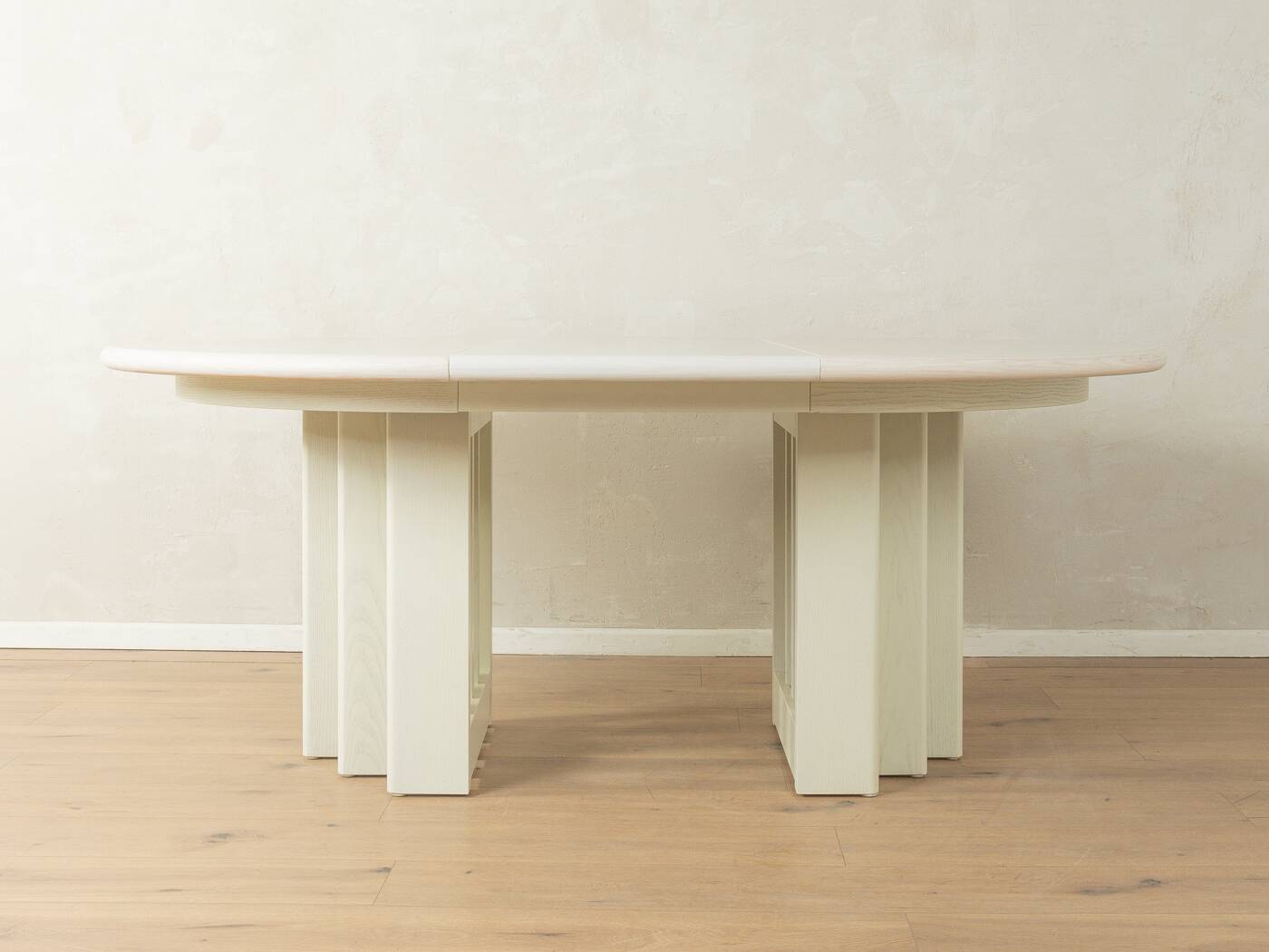 Postmodern dining table by COR, 1980s, extendable, solid cherry wood