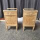 Wooden bedside tables