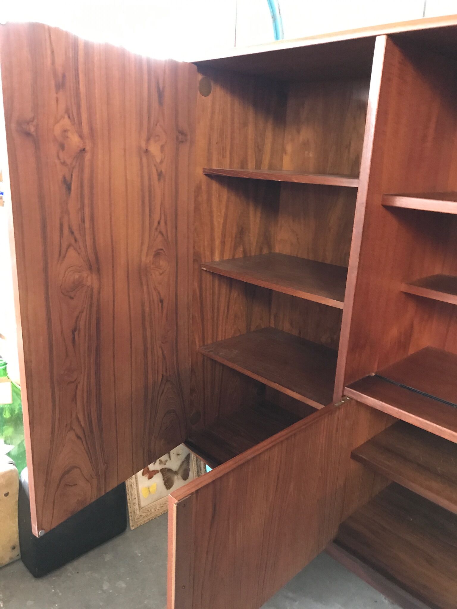 Enfilade vintage en teck scandinave
