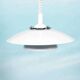 Vintage Scandinavian lamp 60s70s Nordic pendant
