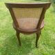 Louis 15 style cane armchair