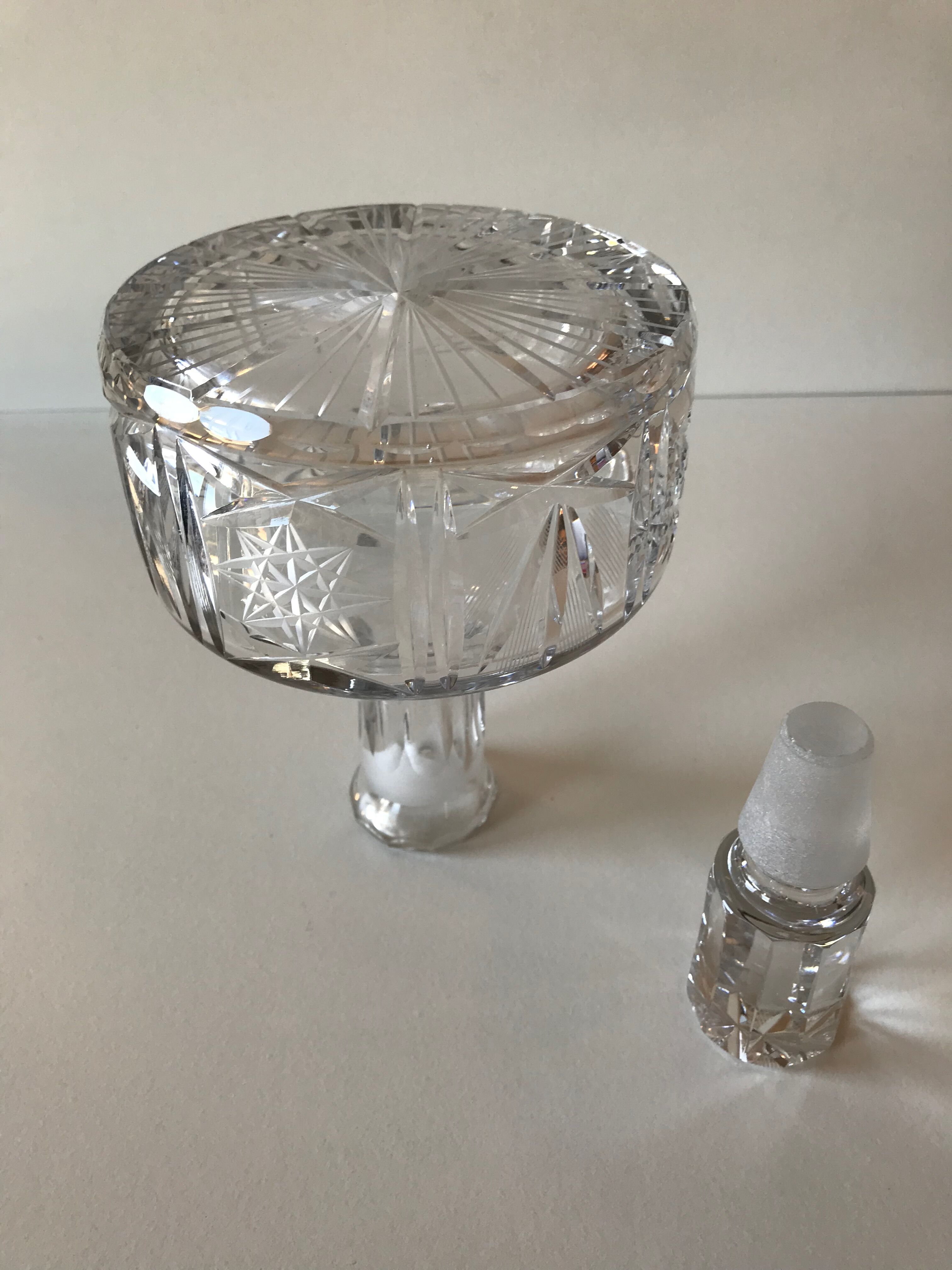 Cut Crystal decanter