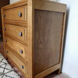 Art Deco dresser, 4 drawers, 30-40s