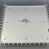 1960s/70s Chandelier Ceiling Lamp by Doria Leuchten Germany, Ice Glass