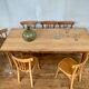 Farm table in wood