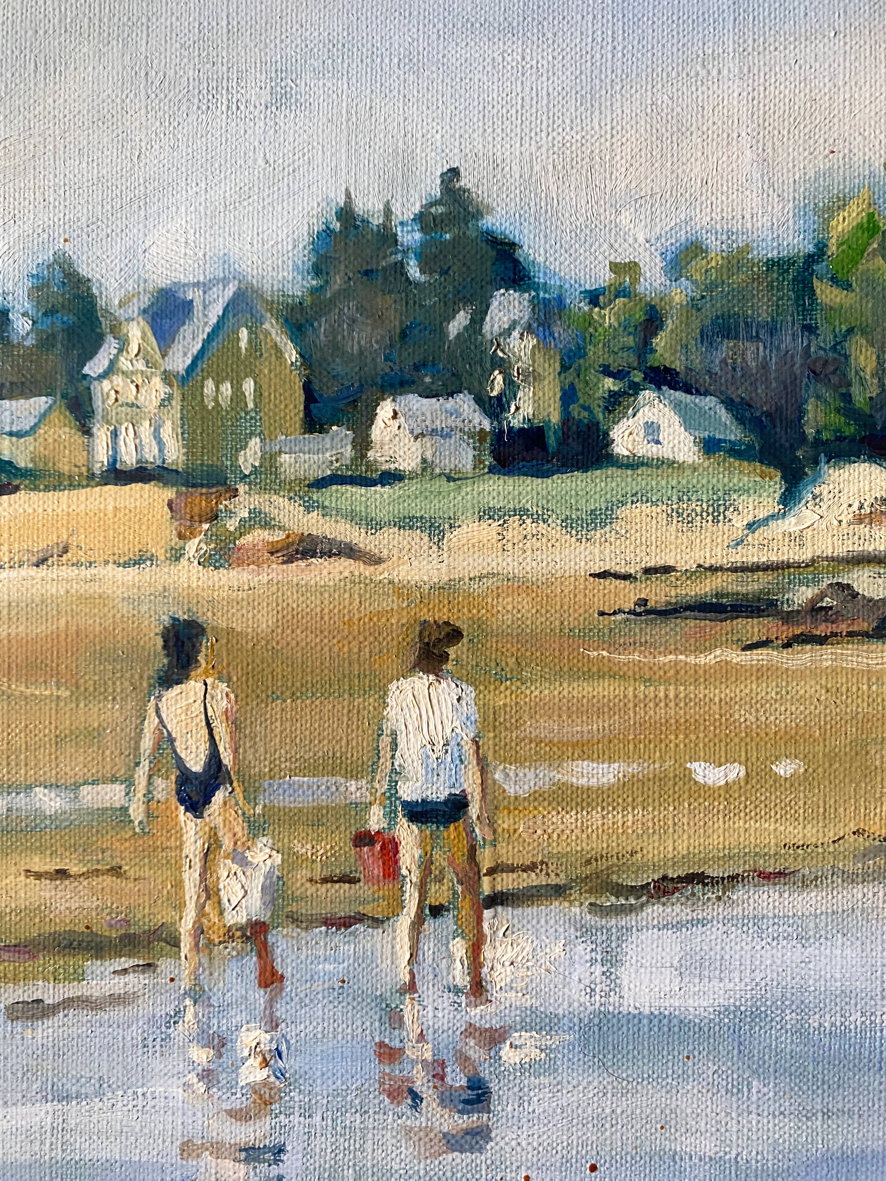 Painting oil on canvas by François Richard