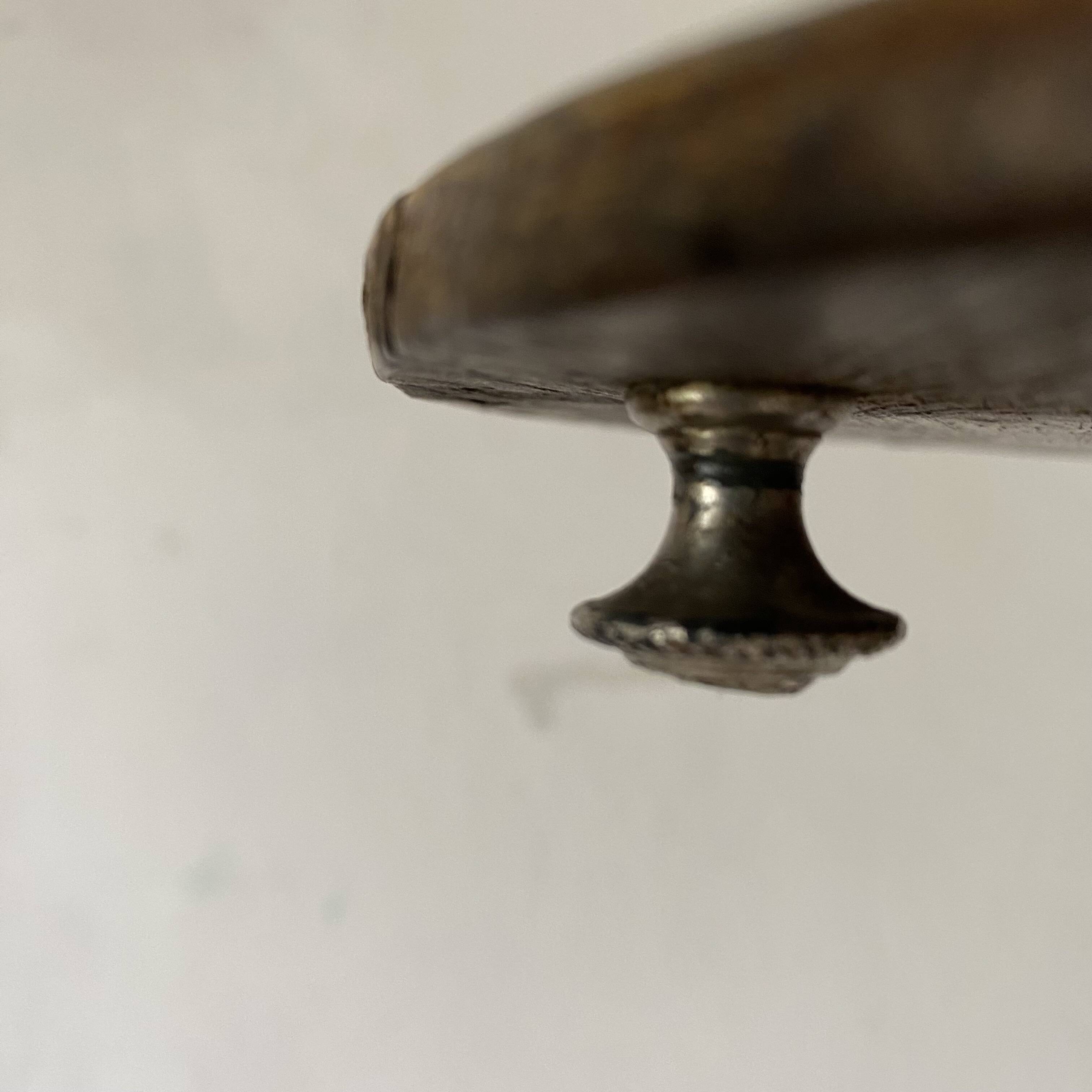 Breton trivet in carved wood