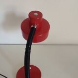 Red flexible 70s lamp