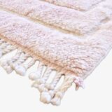 Light Pink Beni Ourain Rug - 117 x 82 cm