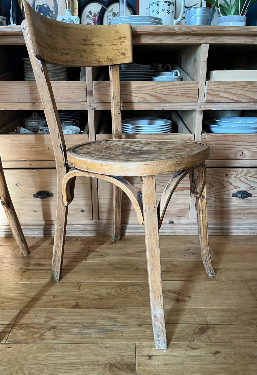 Pair of bistro chairs