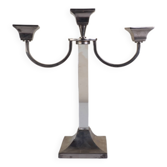 Chandelier en acier et altuglas, 1970