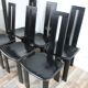 Lot 6 chairs Pietro Constantini circa 1970 Italy