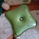 Old enamelled metal cellar rat candle holder