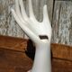 Vintage hand vase or ring holder