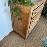 Vintage craft furniture style chest of drawers