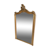Golden mirror Louis Philippe nineteenth century Louis XV large model 100x170cm
