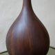 Wooden ceramic lamp stand, made in Italy, 1960