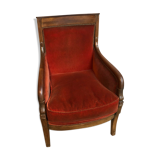 Armchair Shepherdess with walnut dolphins