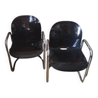 Pair of B&B Armchairs