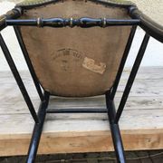 Napoleon lll old chair nineteenth time