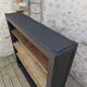 Library, restored antique shelf