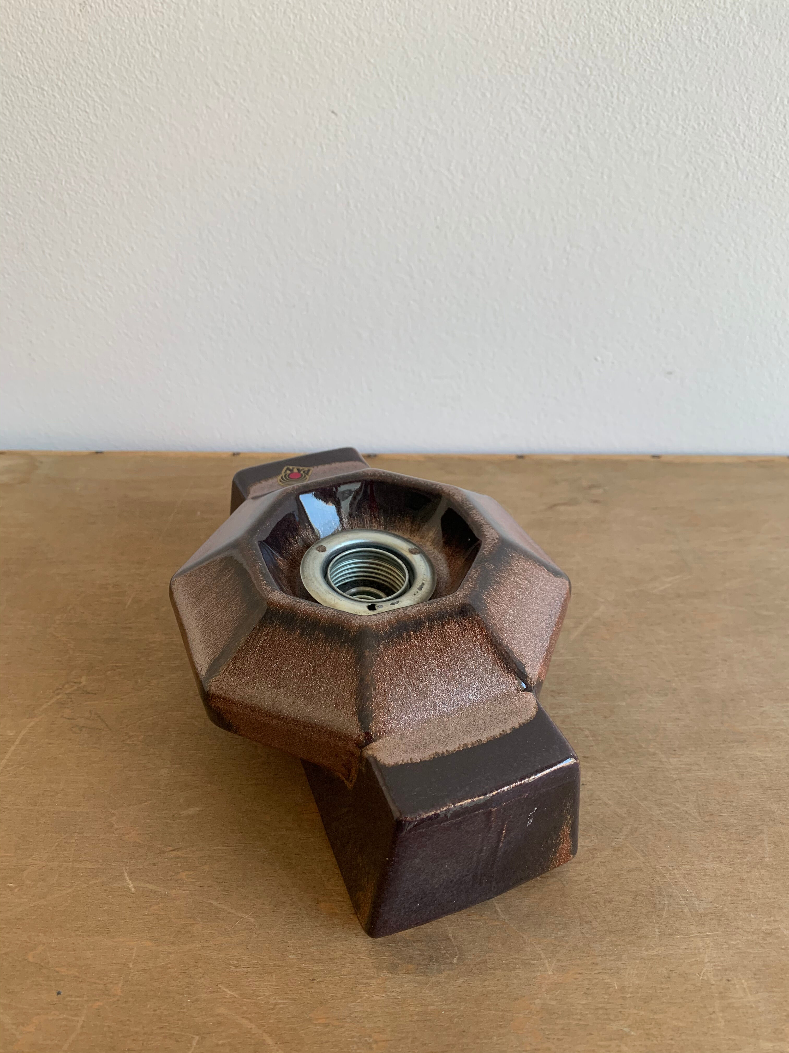 Space Age Ceramic  Wall Lamp from PAN, 1970s