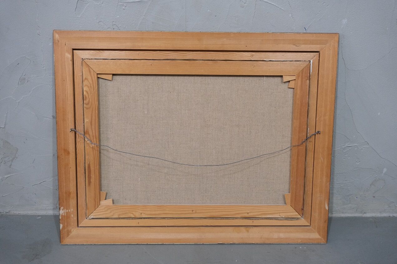 Arthur Yngve Nilsson, Swedish Modern Painting, 1960s, Oil on Canvas