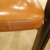 6 chairs design Bruno Rey, published by Dietiker and manufactured by the workshop "Stuhl aus Stein am Rhein