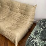 Sofa bench 3 places Togo by Michel Ducaroy edition Ligne Roset vintage