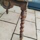 Pair of old Alsatian brutalist chairs