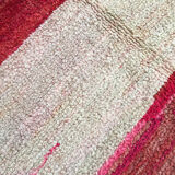Moroccan Berber carpet red boujaad with colorful patterns 260x170cm