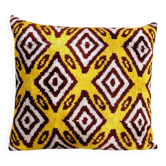 Vintage ikat cushion cover 58x66 cm