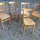 Set de six chaises Bistrot Luterma vintage