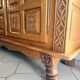 XXL buffet in carved oak