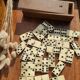 Game of ancient dominoes with its original box