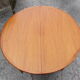 Danish teak extendable round table of the years 60