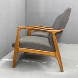 Fauteuils de style scandinave par Sedláček et Vyčítal pour Krasna Jizba, ensemble