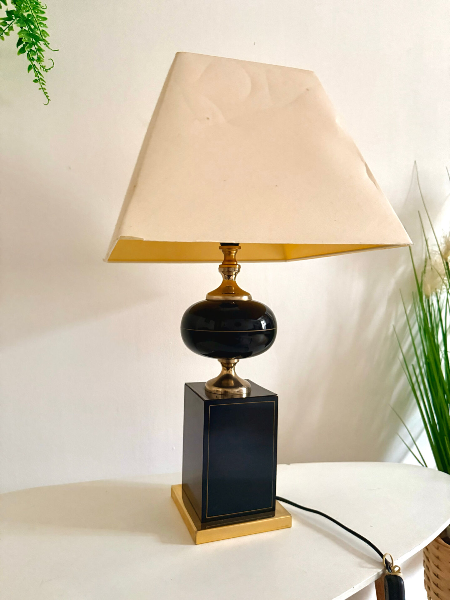 Vintage Lamp Le Dauphin Model Jefferson / Hollywood Regency Style