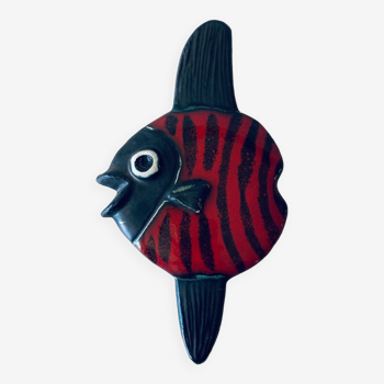 Ceramic designer wall fish