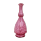 Carafe en verre de clichy rose