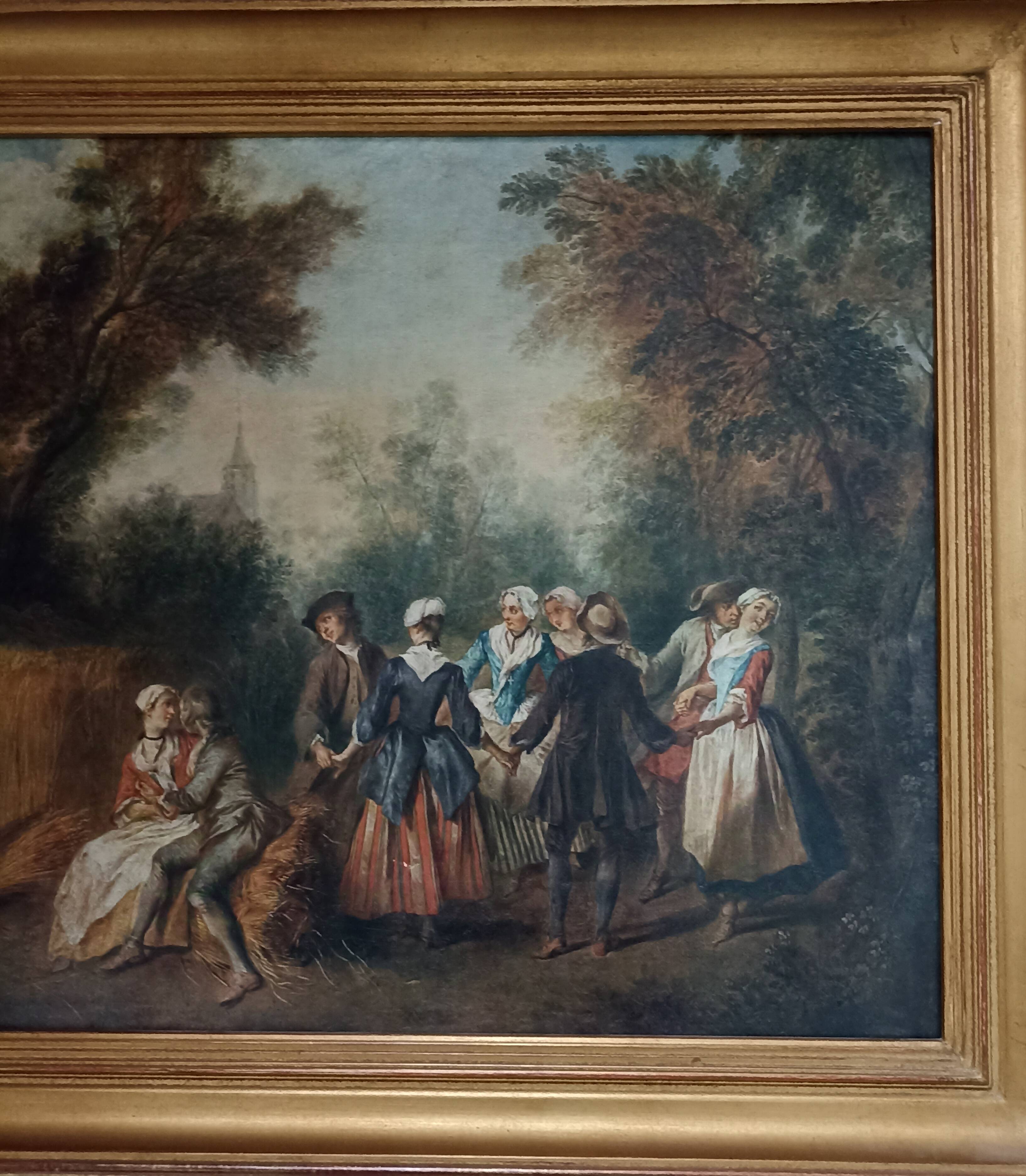 Painting of Lancret's Summer