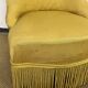 Mustard toad armchair