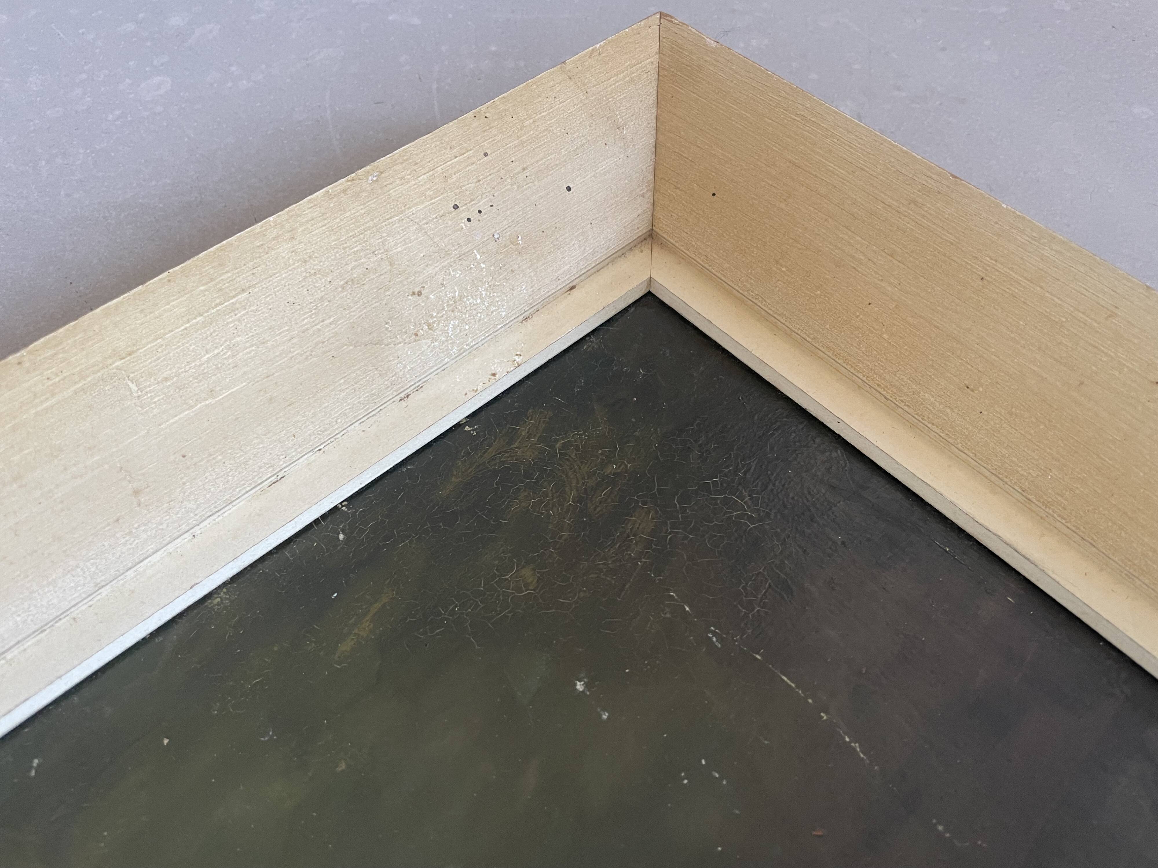 Still life, oil on panel signed