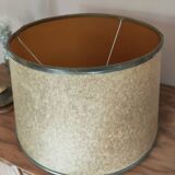 Le Tanneur leather and brass desk lamp