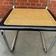 Set of 4 vintage chairs model Cesca B32 in black and chrome