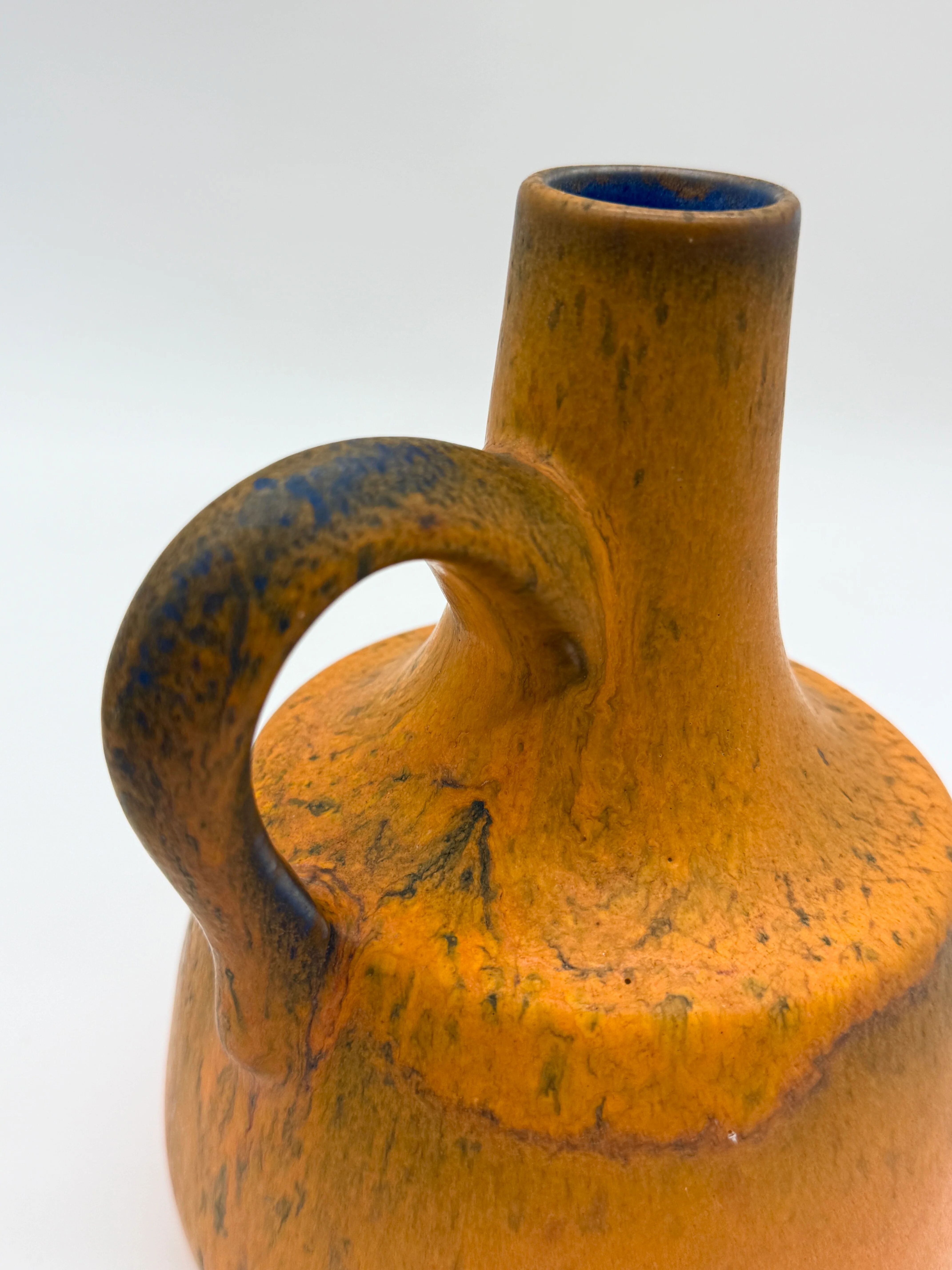 Bottle vase - ceramic by Marcello Fantoni, Italy 1960s